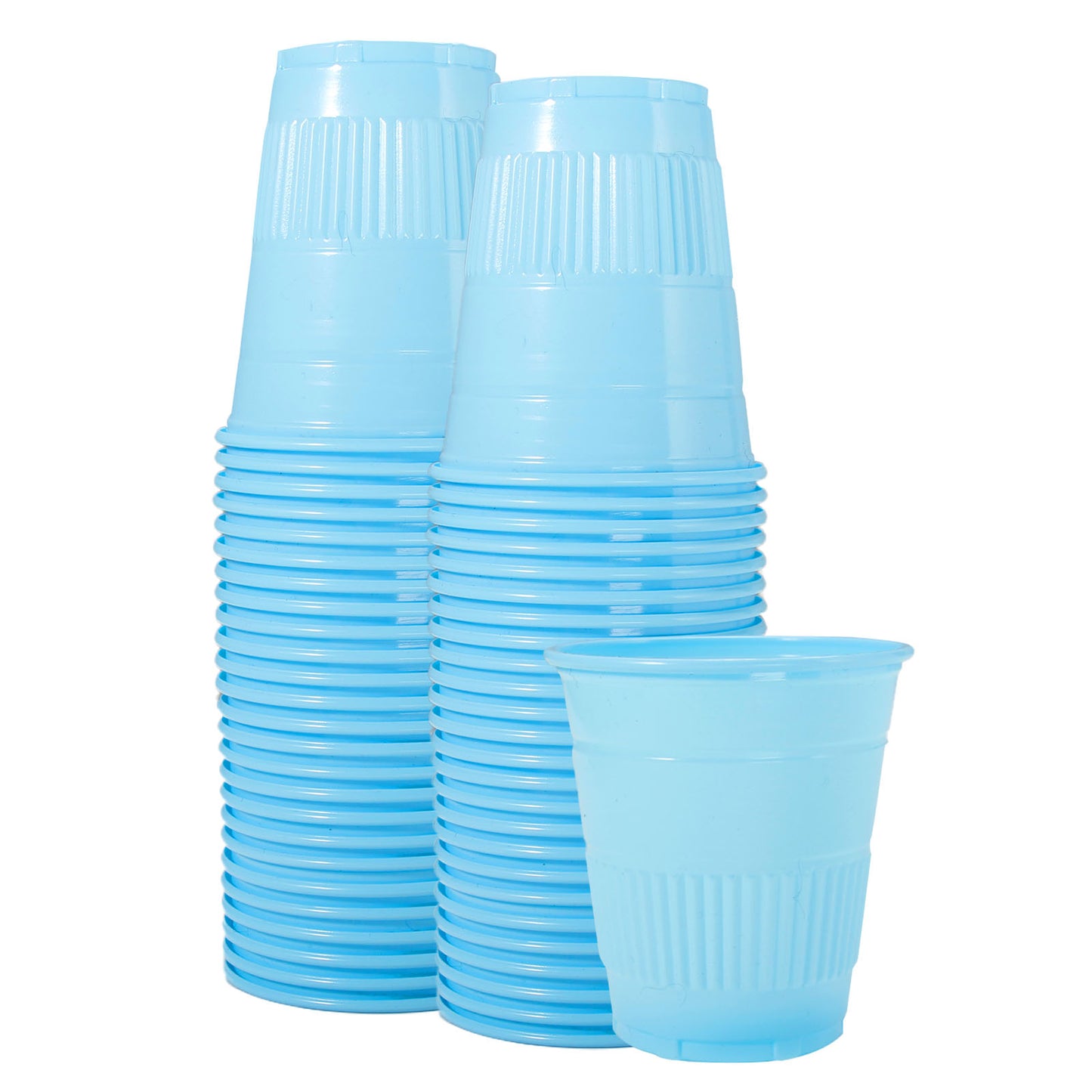 50-1000 Pack 5 oz Plastic Disposable Recyclable Cups, Dental Cups, Party Cups, Mouth Rinse Cup, Bathroom Cups, Party Tumblers, Jello Shot Cups